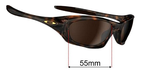 Oakley Twenty XX OO9157 (2012) 55mm Replacement Lenses